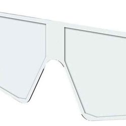 5000.150 Szybka powiększająca +1,00 do przyłbic OPTREL Helix, Panoramaxx