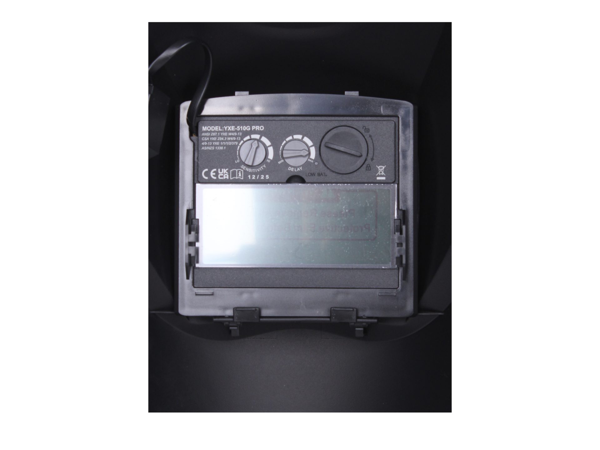 Przyłbica automatyczna Gunners 510G BLACK - obrazek 4